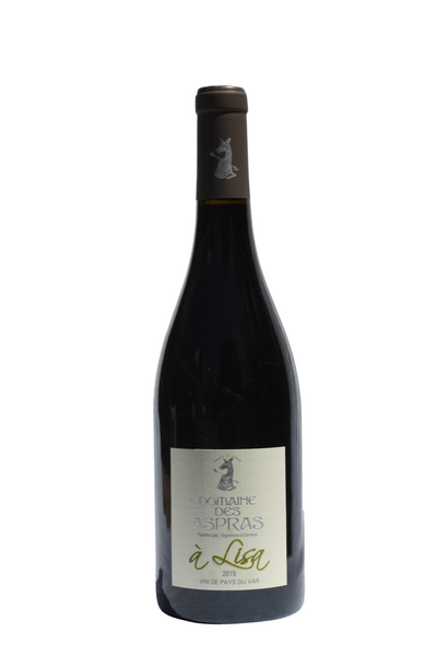 IGP du Var cuvée A Lisa 2019 domaine des Aspras